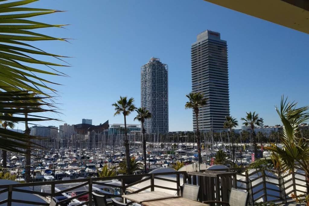 Sea Views & City Skyline Barcelona Buitenkant foto