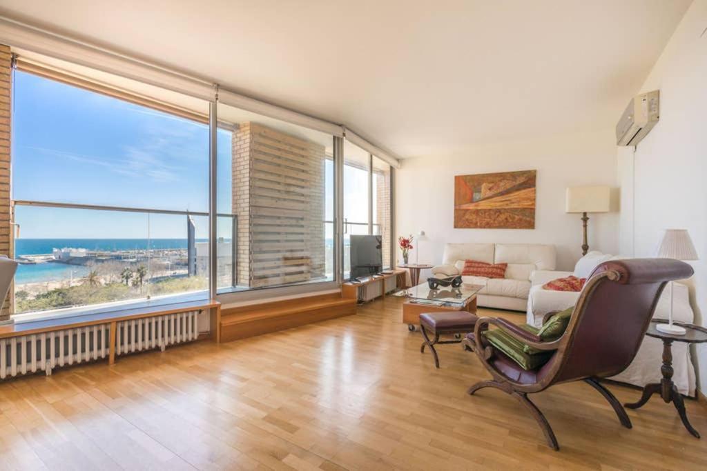 Sea Views & City Skyline Barcelona Buitenkant foto