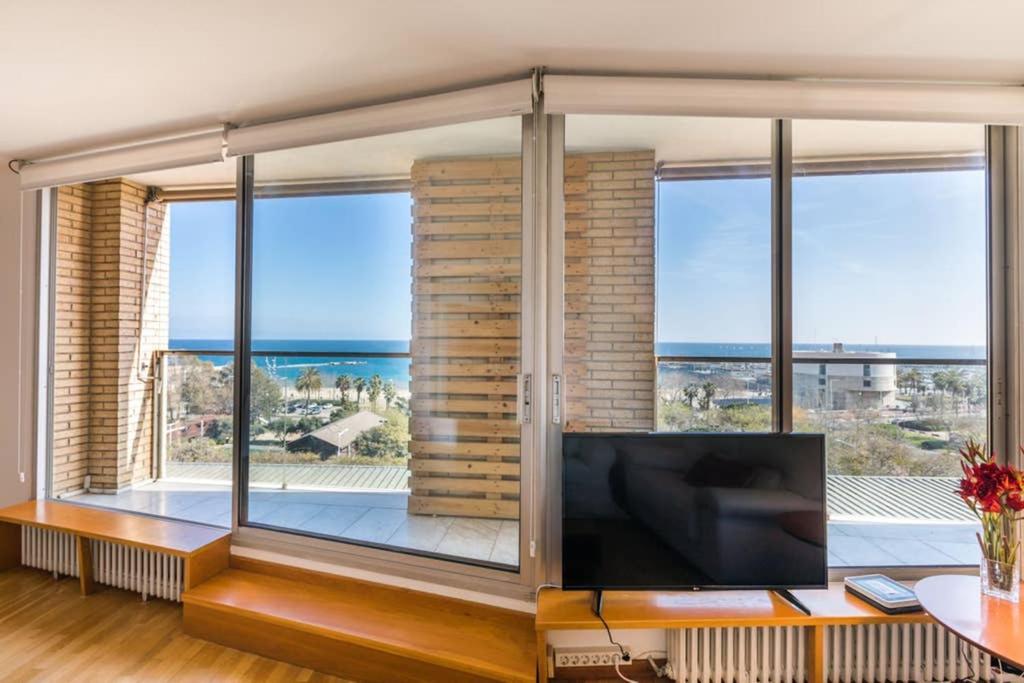 Sea Views & City Skyline Barcelona Buitenkant foto