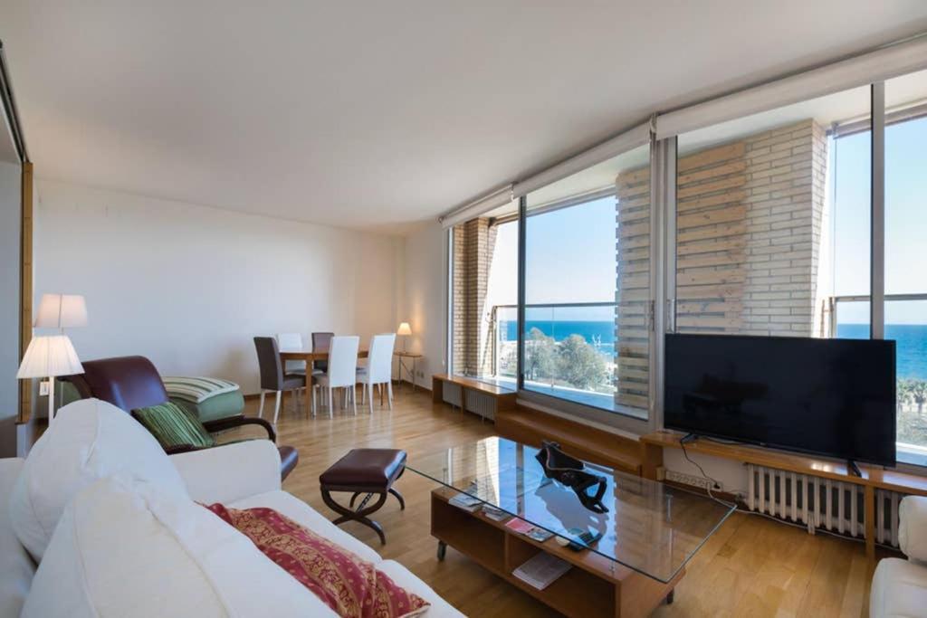 Sea Views & City Skyline Barcelona Buitenkant foto
